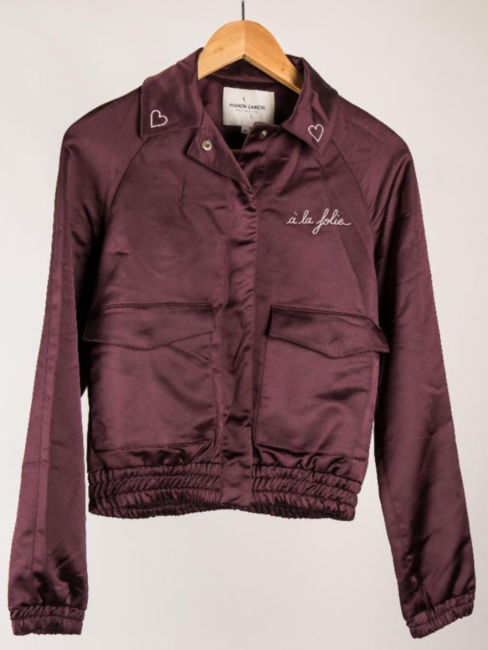 Maison Labiche satin jacket